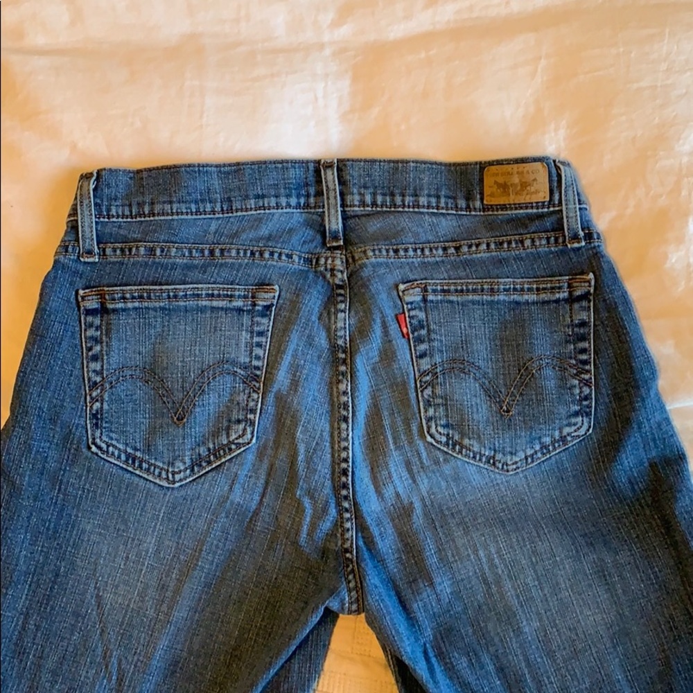 Levi’s curvy boot cut jeans